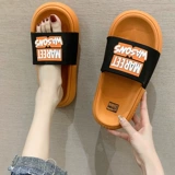 Tide, модные домашние нескользящие женские тапочки для ванной комнаты на платформе, подходят для носки на улице, мягкая подошва