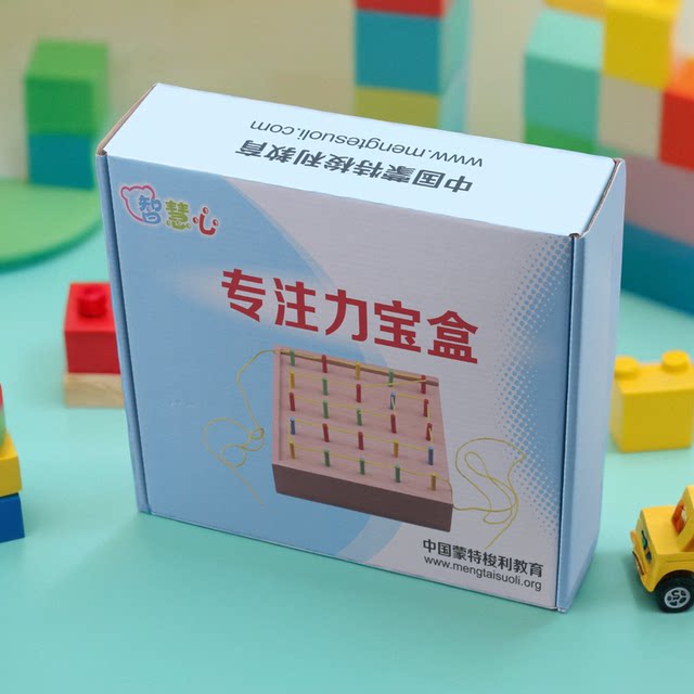 Children's whole brain early education potential development focus attention training treasure box educational toy thinking