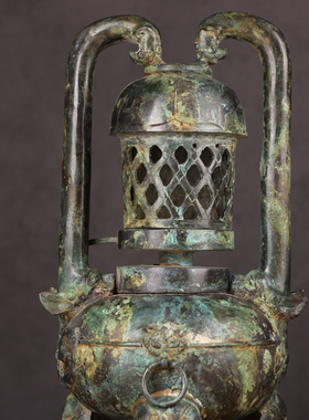 青铜器仿古青铜器古代宫廷宫灯铜灯灯具家居工艺品摆件灯展