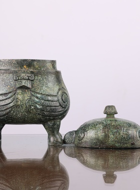 山西省博物馆及文创特小号文创产品鸮卣博物馆古玩收藏铜祥德制造