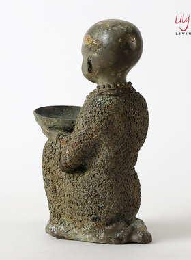 纯铜手工佛像美丽华伦中式风客厅