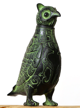 复古做旧客厅摆件美丽华伦青铜器