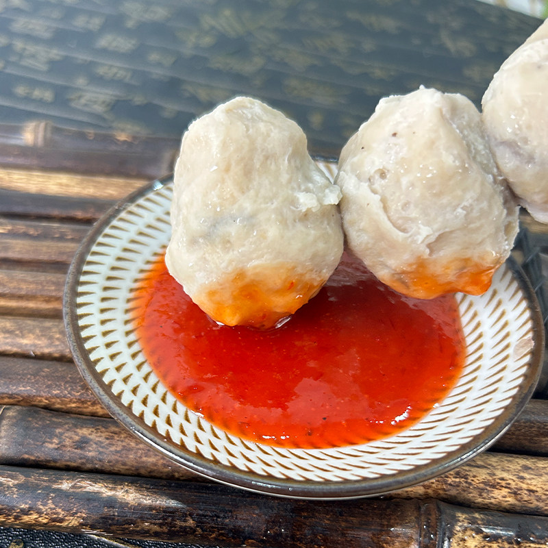潮汕特产深沪手工香菇猪肉丸贡丸火锅食材新鲜丸子泉州特色名小吃,淘宝优惠券,粉丝福利购,淘宝优惠卷