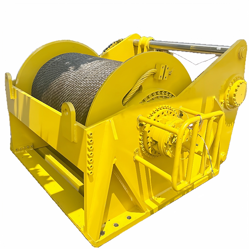 液压卷扬机0.8吨-0吨大行程钻机船用液压绞车牵引拖拽绞盘 - 图3