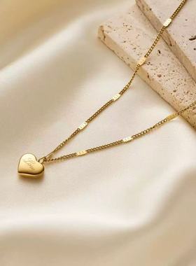 钛钢项链女2025年新款简约时尚