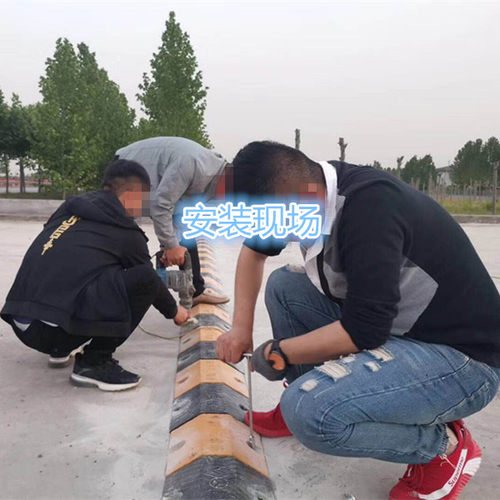 减速带铸钢道路减速板铸铁加厚型交通设施国标公路汽车减速带橡胶 - 图2