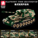 26 building blocks new Tiger heavy tank building block model