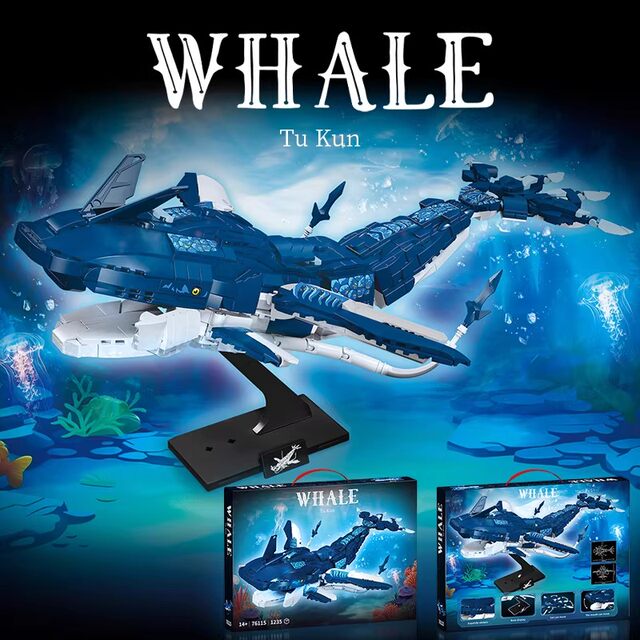 New Avatar 3 Jack Sally building block construction toy