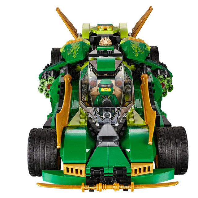 Ninjago Assembled Building Block Toy Night Chariot