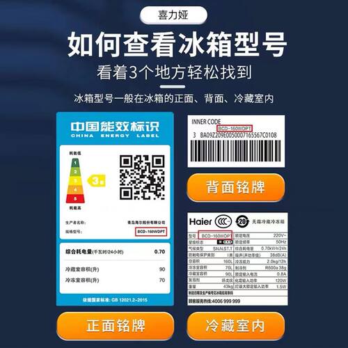 海尔BCD-冰箱门封条密封条门胶条吸力磁性胶圈原装强磁通用密封圈 - 图2