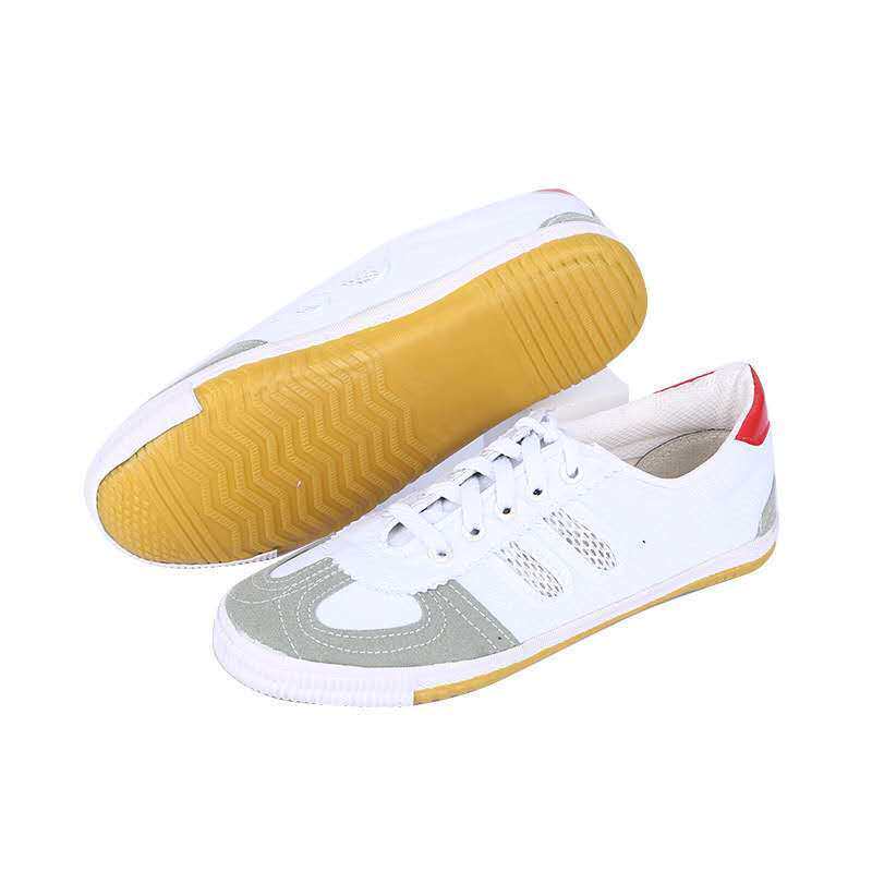 劳保运动鞋男牛筋底田径训练鞋子排球鞋武术帆布鞋潮女跑步鞋防滑