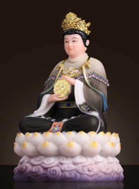 汉白玉无生老母瑶池无极老祖供奉