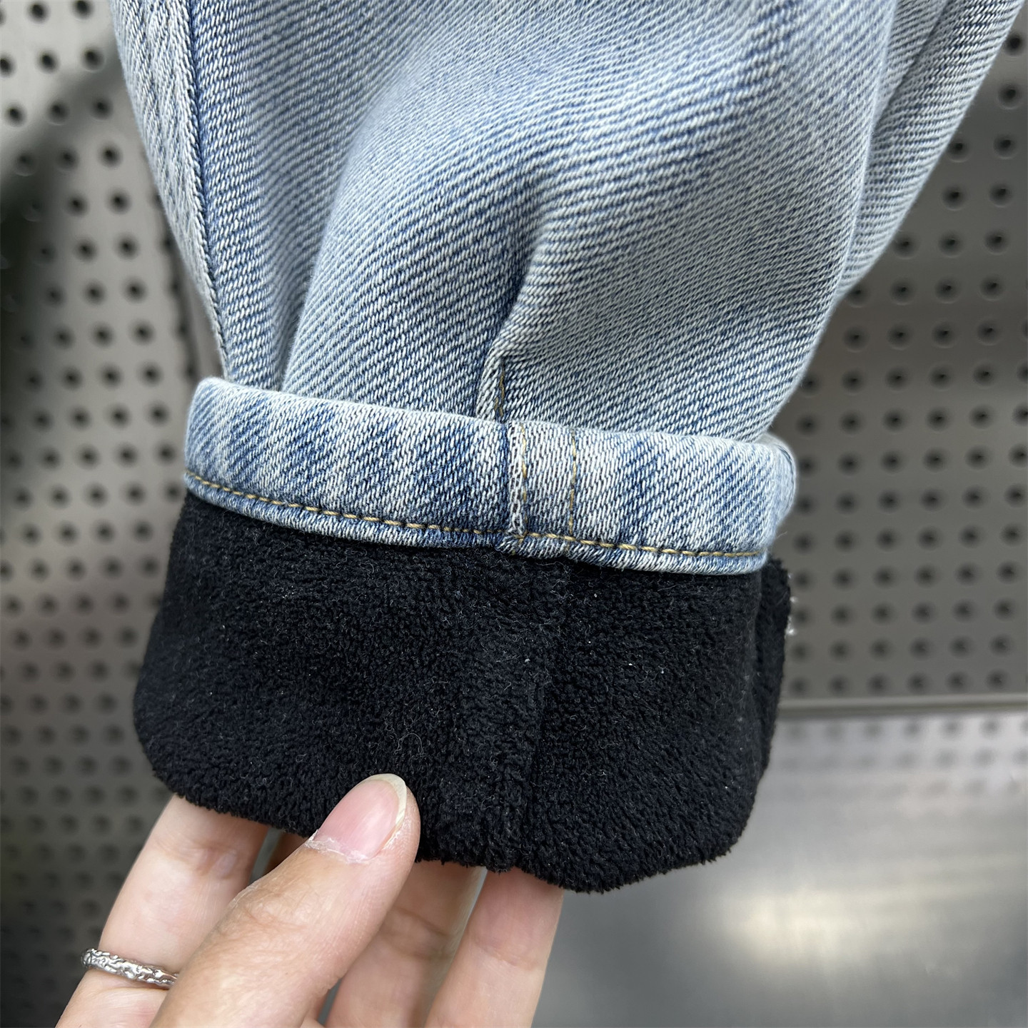 加绒加厚牛仔裤男秋冬新款痞帅潮流水洗复古小脚裤弹力宽松哈伦裤,淘宝优惠券,粉丝福利购,淘宝优惠卷