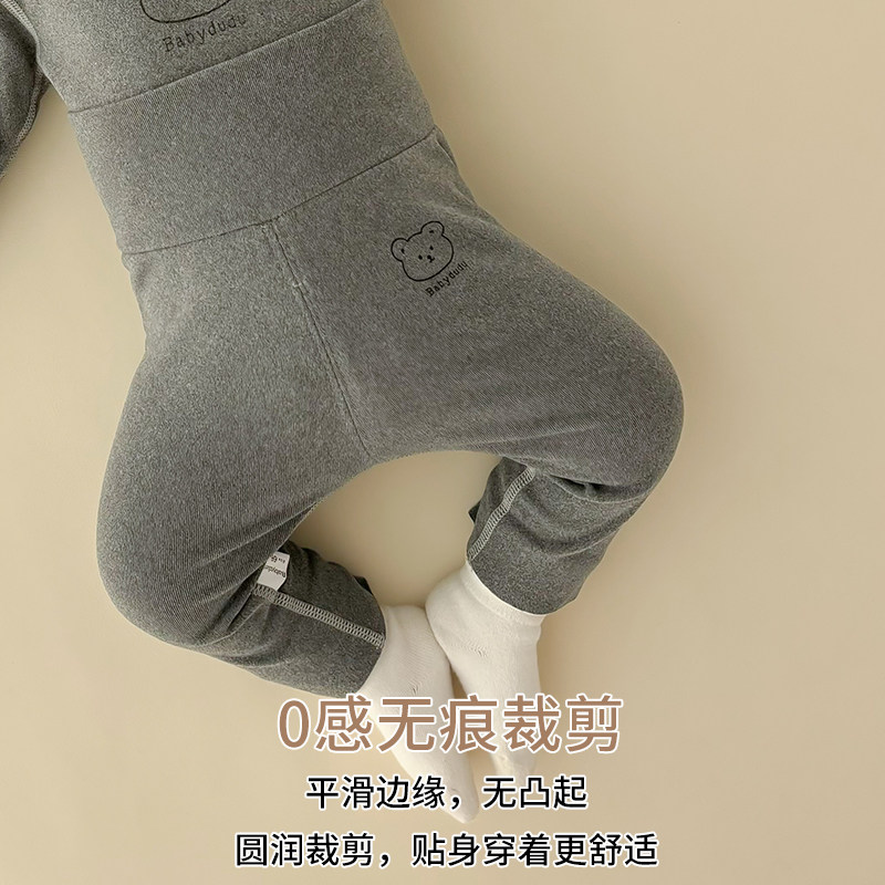 婴儿裤子秋冬季婴幼儿德绒保暖秋裤高腰护肚大pp裤男女宝宝打底裤,淘宝优惠券,粉丝福利购,淘宝优惠卷