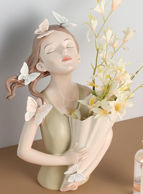 现代简约北欧艺术花瓶装饰摆件