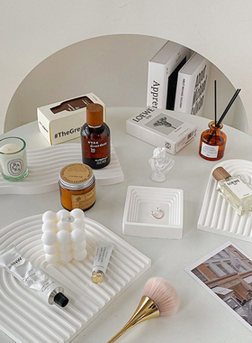 石膏拱门水波浪纹背景板拍摄道具