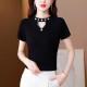 ຮູບແບບໃຫມ່ chic ແລະ versatile top beaded