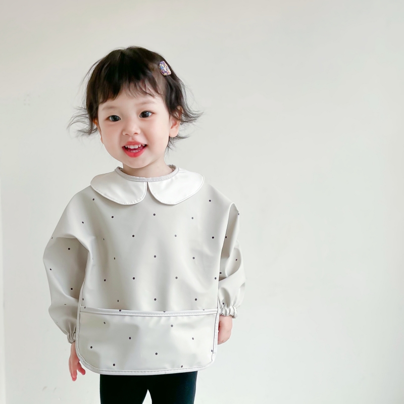 InsPU wash-free waterproof eating bib