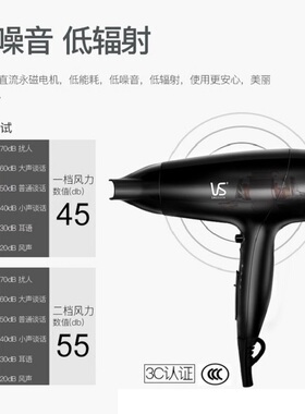 沙宣吹风机大功率家用冷热风静音
