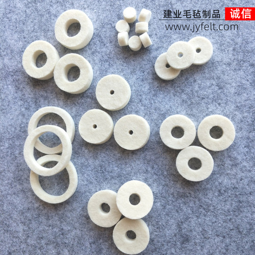 绕线机羊毛毡漆包线过线棉压线夹线毡圆织机防尘密封工业毛毡垫圈 - 图0