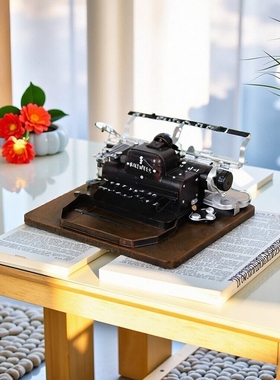 老式打印机摆件密码机打字机道具