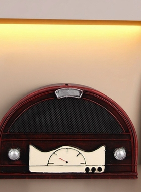 上海牌老式收音机50年代古董物件