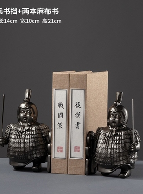 新中式兵马俑手办模型文创摆件大