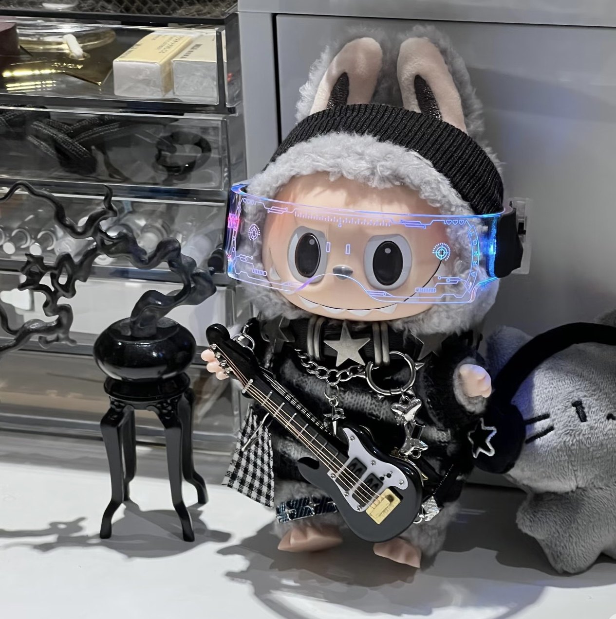 Labubu一代拉布布可换装搪胶公仔汽车挂件包挂饰娃衣套装生日礼物,淘宝优惠券,粉丝福利购,淘宝优惠卷