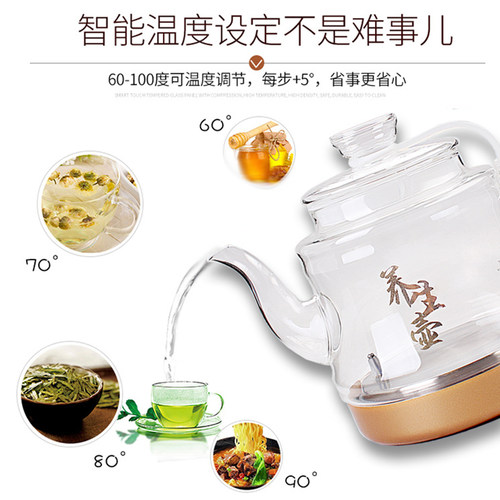 佳禄福全自动玻璃养生烧水壶自动上水电热水壶家用适配于名宇晶耀 - 图1