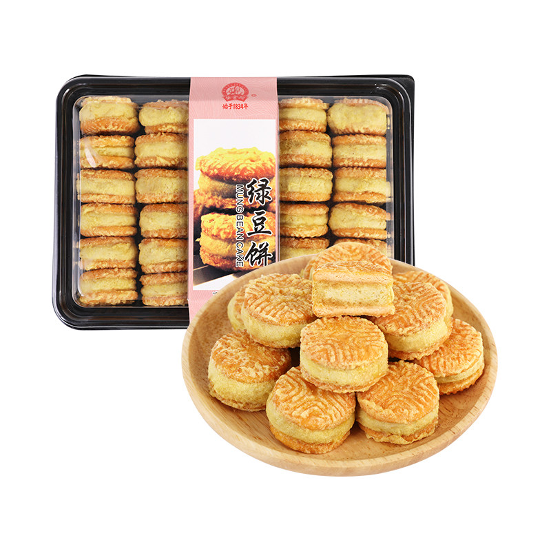 黄金兴绿豆饼500g/盒