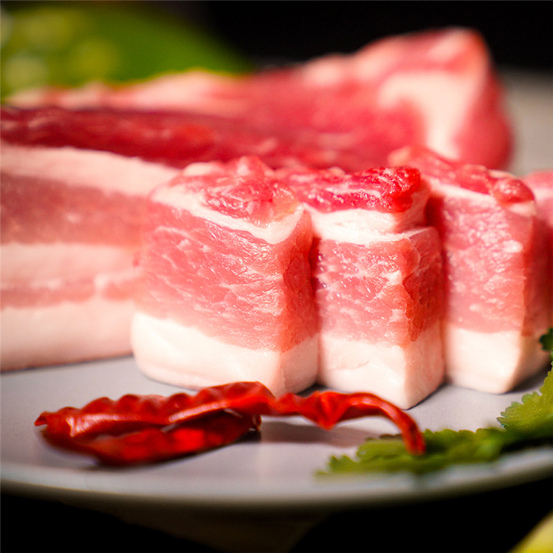 鲜罗纪猪优质五花肉300g里脊鲜肉新鲜食品肉质鲜红猪肉 - 图3