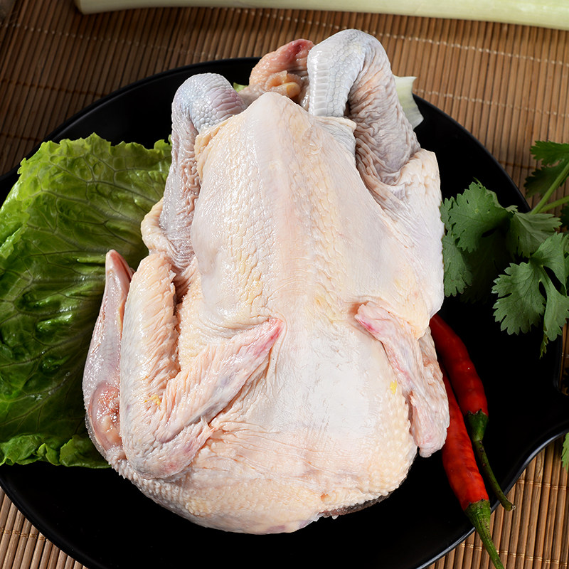 冻三黄鸡790-850g/只鸡肉脆骨食品食物烟熏肉质嫩滑_虎窝淘