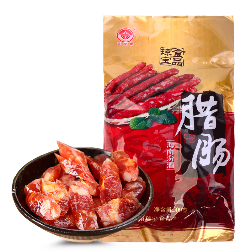 琼宝汾酒腊肠 500g/袋