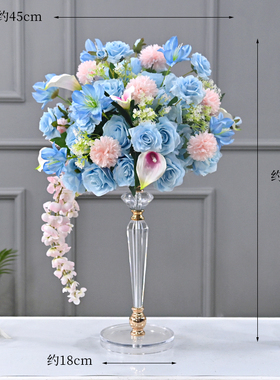 婚礼桌花包厢布置KTV亚克力生日