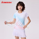 Kawasaki川崎春夏新款缤纷系列羽毛球服运动T恤休闲上衣