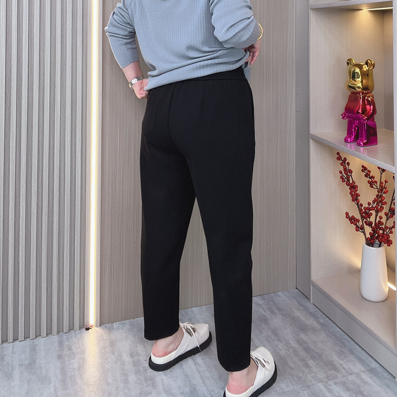 胖妹妹大码女装松紧高腰休闲运动裤2025秋季新款宽松显瘦哈伦裤子,淘宝优惠券,粉丝福利购,淘宝优惠卷