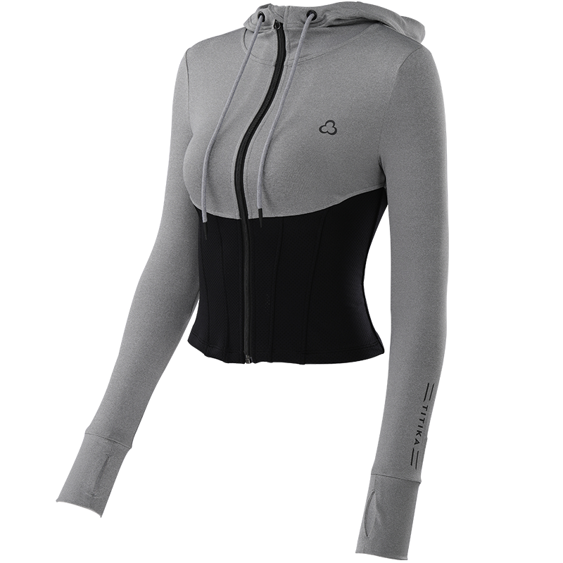 Спортивная travel--knit куртка с длинным рукавом для зала