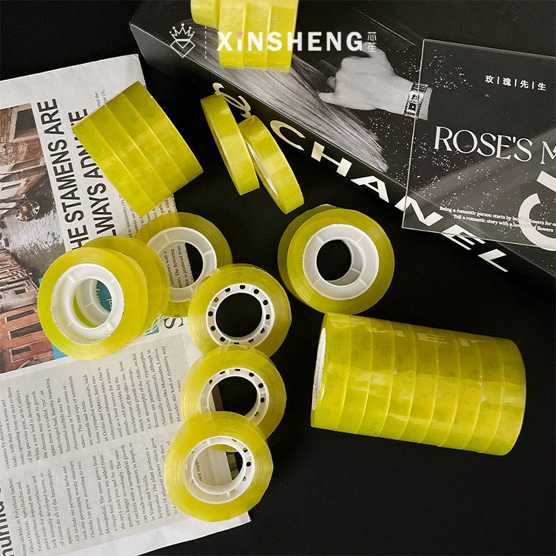 芯苼物语 9个装1cm宽透明胶带小号胶布 花束花艺包装材料花店手工,淘宝优惠券,粉丝福利购,淘宝优惠卷