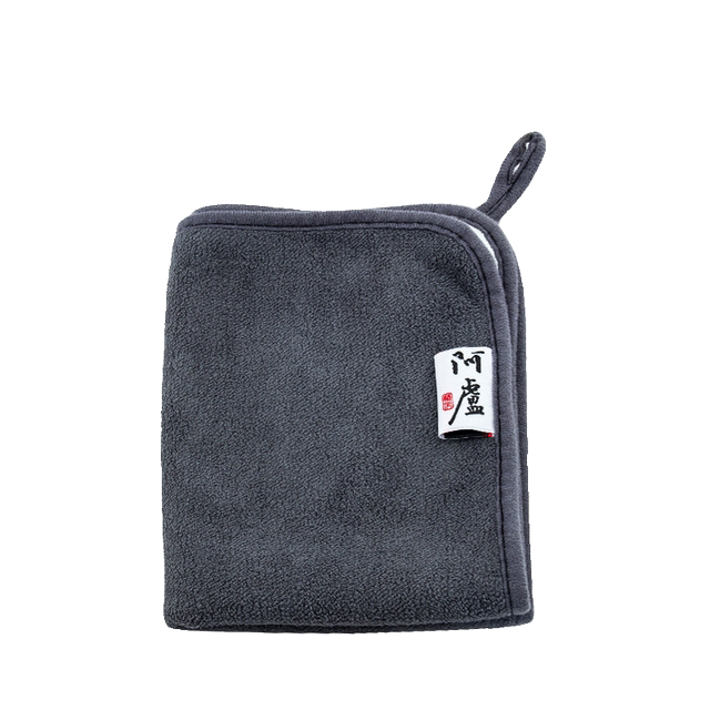 Alu Fishing Towel Non-stick bait hand towel double-sided thickened water-absorbing hand towel Fishing gear Fishing supplies Rod cloth