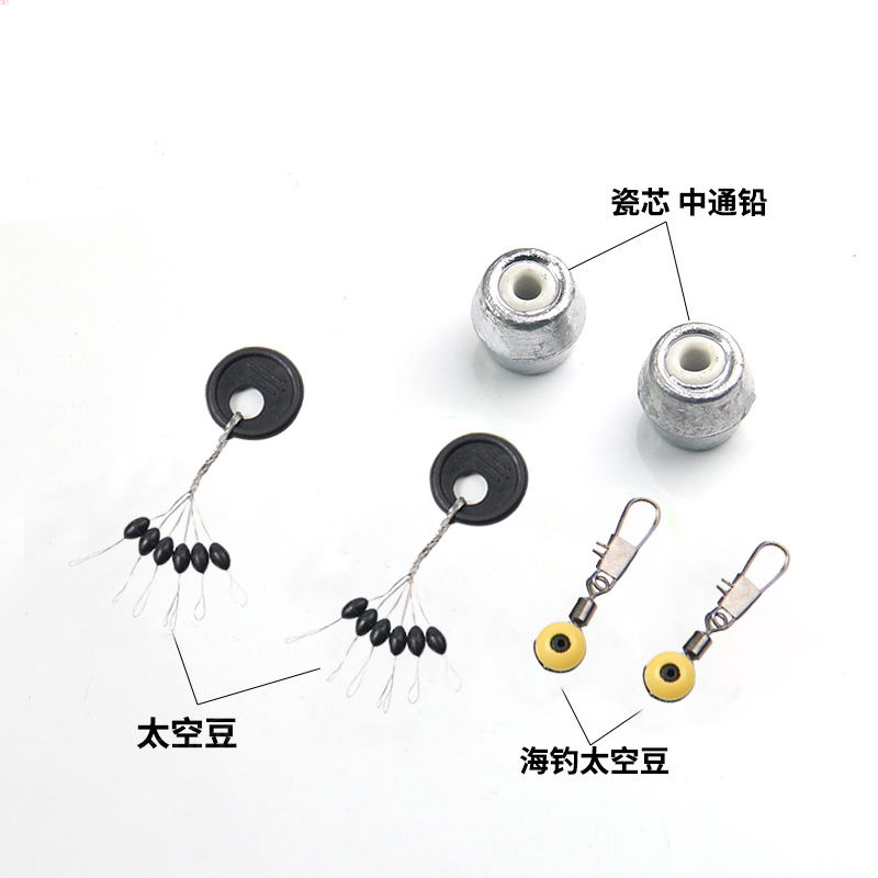 火牛鲢鳙钓组套装水怪爆炸钩荧光饵笼大肚漂钓鱼鲢鱼鹰爪水雷盒装-图2