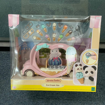 Japanese Sembeel Family Ice Cream Vending Car Chocolate Rabbit Girl Over Home Toy Gift 2023 New Pink