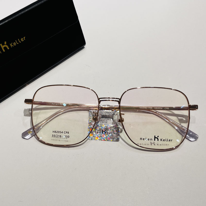 【王一博同款】海伦凯勒眼镜框近视女有度数眼镜框大框男潮82054 - 图1