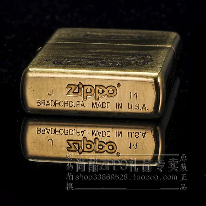 Оригинальная подлинная зажигалка Zippo Jeep Wrangler Cheronaki Guide 70-я годовщина жетон