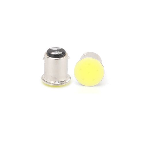 汽车cob刹车灯泡转向灯泡12V24伏高亮led灯泡单尾平角双尾高低脚 - 图3