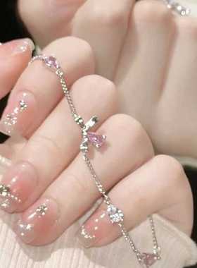 闪闪星河小众蓝色手饰轻奢