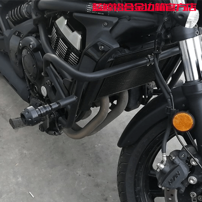 JDM 川崎小火神650Vulcan S  VN650改装 17-23款保险杠护杠防摔杠 - 图0