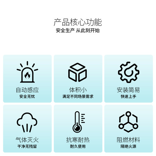 热气溶胶灭火贴装置器家配电储能柜车用热气溶胶自动灭火贴宝装置 - 图0