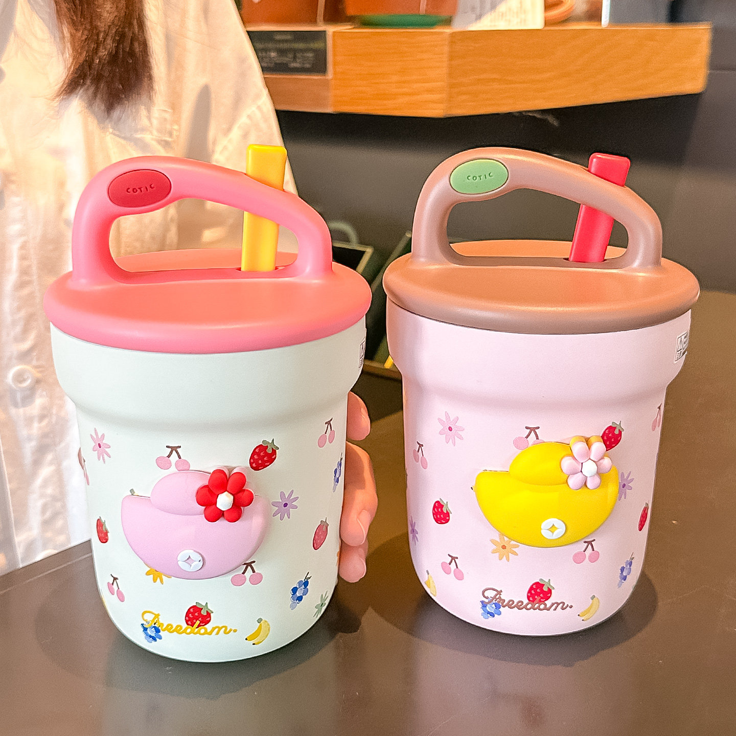 早餐杯带盖勺泡燕麦冲牛奶专用水杯女2025新款保温杯便携喝粥杯子,淘宝优惠券,粉丝福利购,淘宝优惠卷