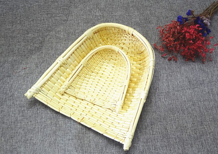 柳编簸箕纯手工簸箕小簸箕民间工艺家用收纳筐装饰品竹筐柳匾传统,淘宝优惠券,粉丝福利购,淘宝优惠卷