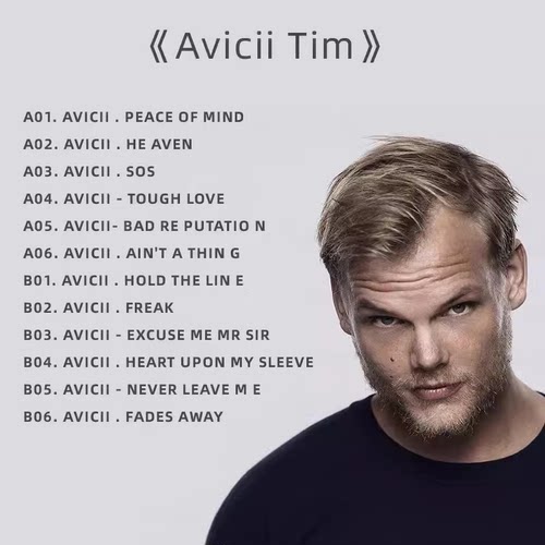 正版现货 艾维奇专辑 Avicii Tim 12寸留声机黑胶唱片LP - 图1